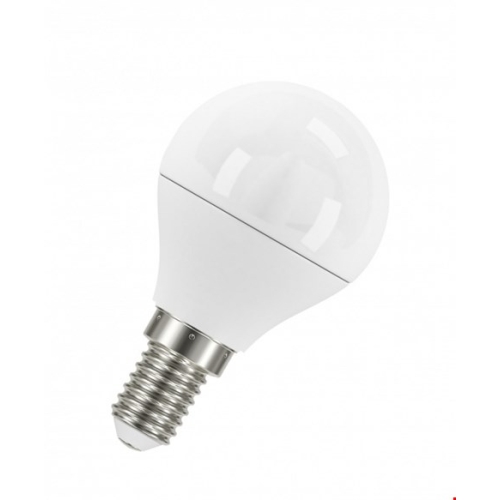 Лампа светодиодная шар Е14  7,0Вт 220В 3000K теплая, матовая OSRAM LV 620