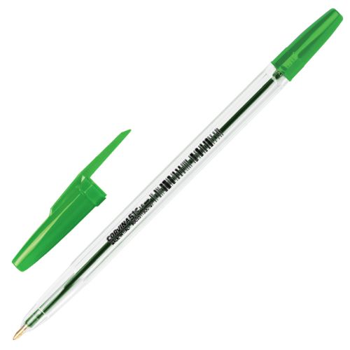 Ручка шариковая зелёная 0,7mm CORVINA "51 Classic" 40163/04
