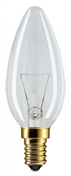 Лампа накаливания свеча ДС 60Вт 220в Е14 