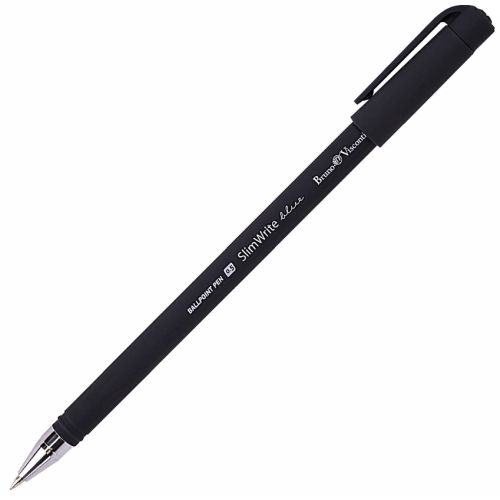 Ручка шариковая синяя 0,30mm BRUNO VISCONTI "SlimWrite" "Black" 20-0009