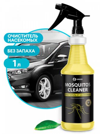Средство GRASS Очиститель следов насекомых "Mosquitos Cleaner" проф. линейка (флакон 1л) 110357