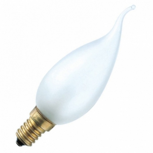 Лампа накаливания свеча на ветру DECOR С35 FLAME FR 40W 230V E14 матовая FOTON