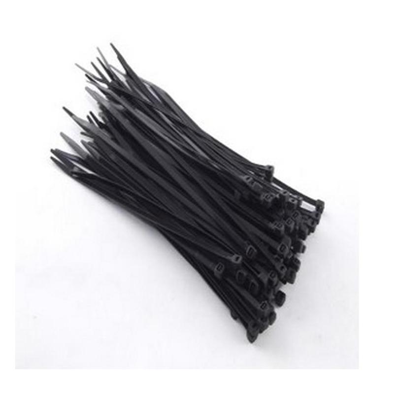 Хомут (стяжка) nylon 3,5 х 250 мм 100 шт черный REXANT