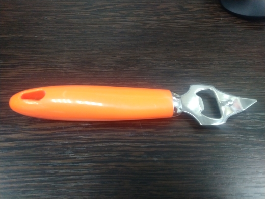 Открывалка для бутылок (оранжевая ручка)