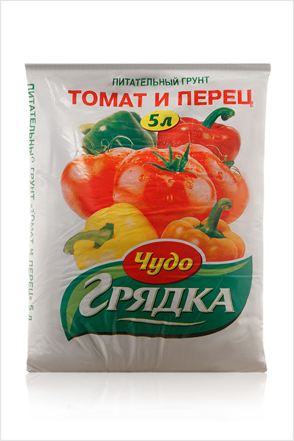 Грунт торфяной "Для томатов и перцев" 10л