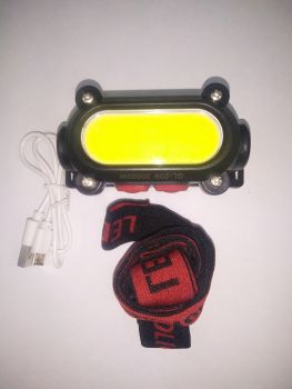Фонарь светодиодный налобный аккумуляторный USB KX-209