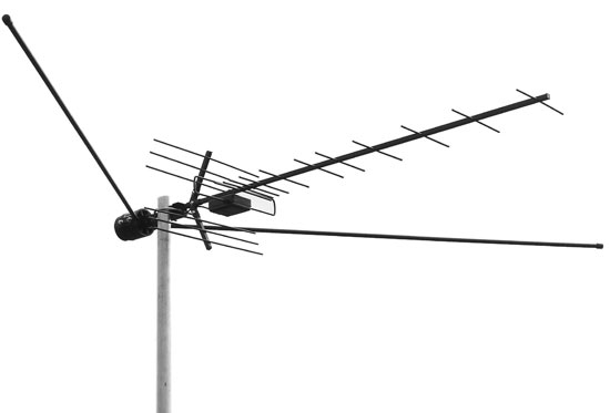 Антенна TV уличная активная ЭФИР LO35.09 DVB-T/T2 цифр.,аналог.