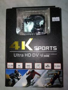 Видеокамера action 4K SPORTS ULTRA HD DV wi-fi (черная)