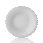 Тарелка суповая Royal Garden Basic White,опаловое стекло, d 23 см