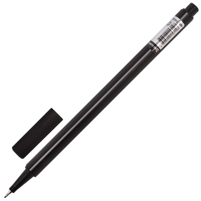Ручка капиллярная чёрная 0,4mm BRAUBERG "Aero" 142252