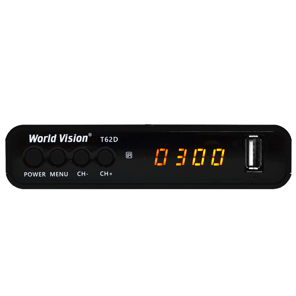 Тюнер для цифрового TV "WORLD VISION" T62D(DVB-T2/T/C/IPTV)