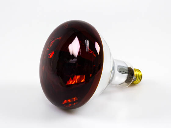 Лампа инфракрасная GE  250R/IR/R/E27 240V красная лампа
