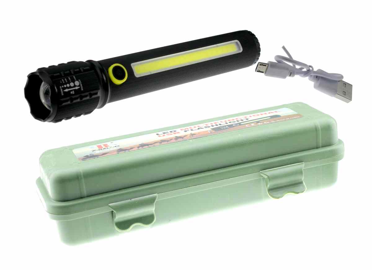 Фонарь светодиодный аккумуляторный LED BL-C73-P50 зарядка USB