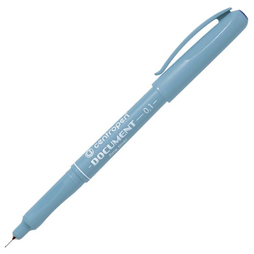 Ручка капиллярная синяя 0,1mm CENTROPEN "Document" 2 2631 0110