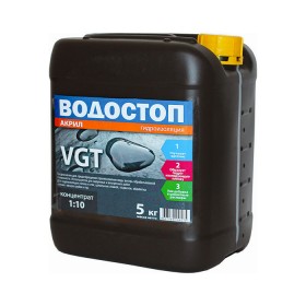 Грунтовка VGT концентрат Водостоп-Акрил Гидроизоляция