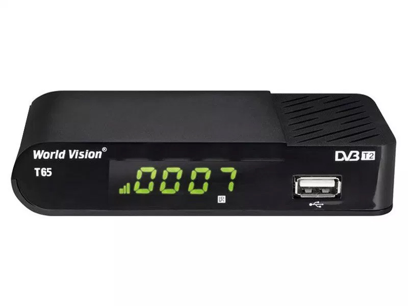 Тюнер для цифрового TV "WORLD VISION" T65M (DVB-T2)