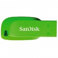 Флешка USB 2.0  16 Gb SanDisk Cruzer Blade зеленый