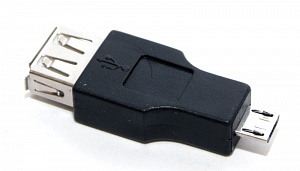 Переходник USB AF(мама) - microUSB