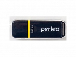 Флешка USB 2.0  64 Gb Perfeo C01 Black