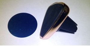 Авто-держатель сотового магнитный (на дефлектор) треугольный 