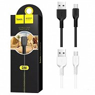 Шнур удлинитель USB 2,0 - Micro USB (1,0м) hoco X20