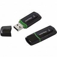 Флешка USB 2.0  32 Gb SmartBuy Paean Black
