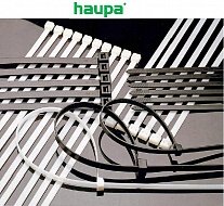 Хомут для кабеля  Haupa 4,8 х 188 бел. (100шт) Germany
