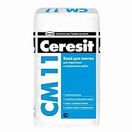 Клей плиточный Ceresit CM11плюс для внутренних и наружных работ 25кг