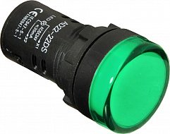 Светосигнальная арматура  ИЭК АD-22 DS  24 зелён