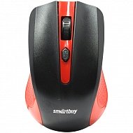 Мышь беспроводная SmartBuy ONE 352 красно-черная
