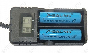 Зарядное устройство сетевое для литий-ионных аккум. 2 х 18650,14500 3,7V HD-8991B