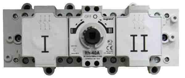 Рубильник  Legrand S5000L 3P 40A реверсивный (431100) без ручки