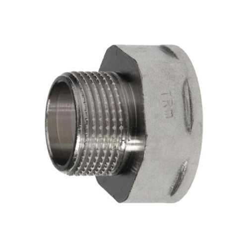 Переходник никель   1/2" (15мм) нар х 3/4" (20мм) внутр