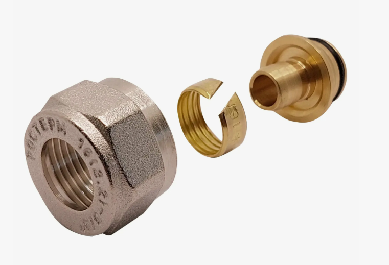 Евроконус для коллектора Zegor QS-4601 латунный 16х2.0 - 3/4"