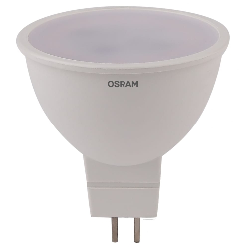 Лампа светодиодная GU5.3 220В  7 Вт MR16 6500К дневная, матовая OSRAM LV 842