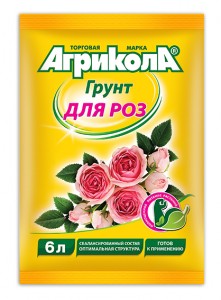Грунт торфяной "Для роз"  6л АГРИКОЛА
