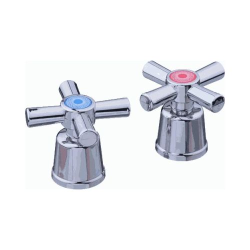 Маховик квадрат 7*7 пластик. короткий. Сити крест MELODIA MKP20267WC (пара)