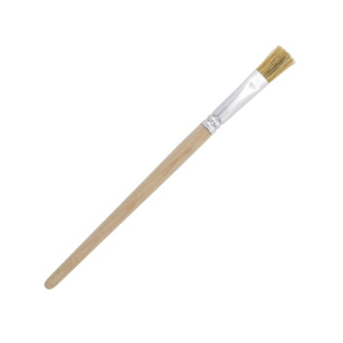 Кисть малярная филеночная 10 мм, деревянная ручка РемоКолор 01-8-910