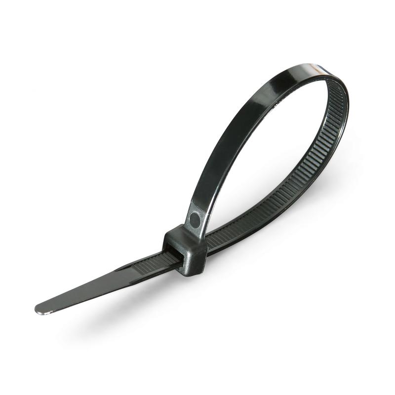 Хомут для кабеля  4 х 200 Fortisflex (черный)