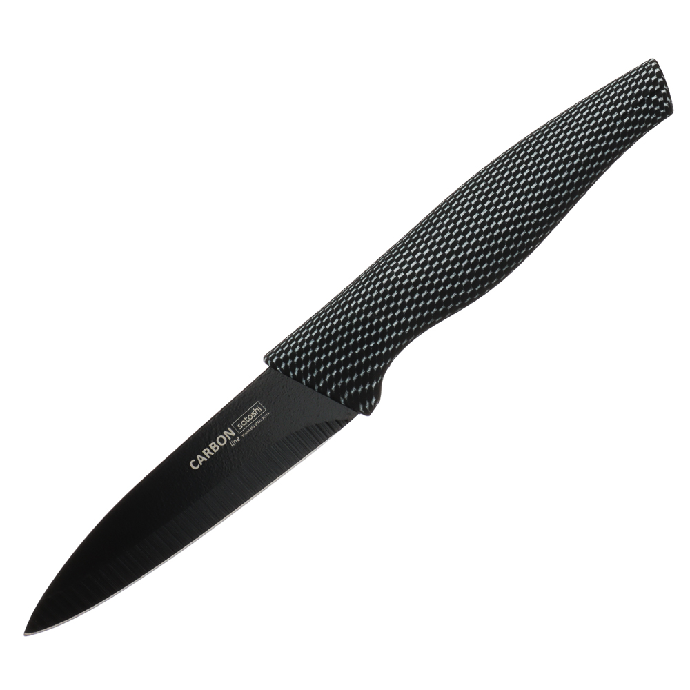 Нож кухонный универсальный 9 см SATOSHI Карбон, нержавеющая сталь 803-070