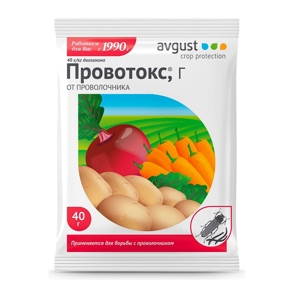 Средство для борьбы с проволочником Avgust Провотокс 120гр