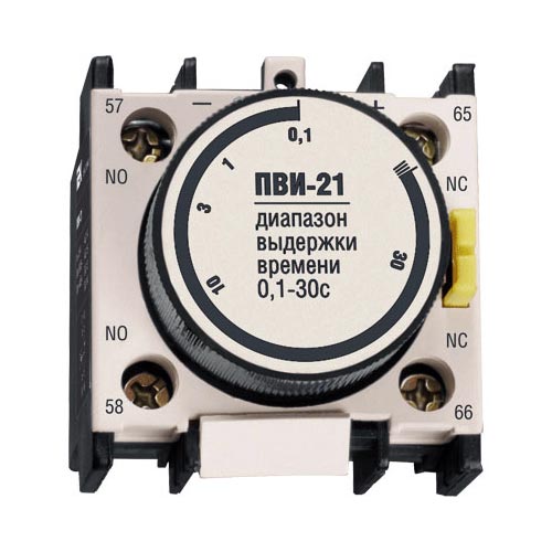 Приставка пневматическая ИЭК ПВИ11 задержка на вкл. 0,1-30сек. 1з+1р