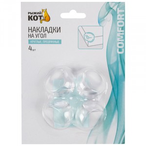 Накладки на угол, 4шт 103688 Рыжий кот