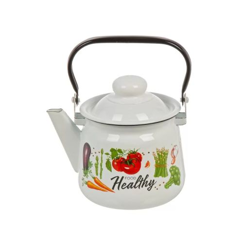 Чайник эмалированный 1,5л Appetite, Veggies, 01-2708/4М