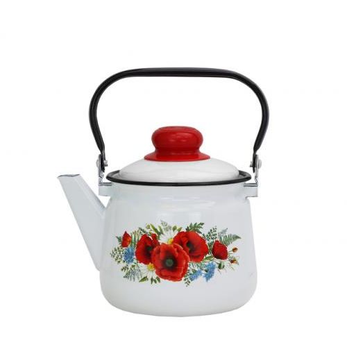 Чайник эмалированный 1,0л Маки-М ММК Эмаль 01-2707/4