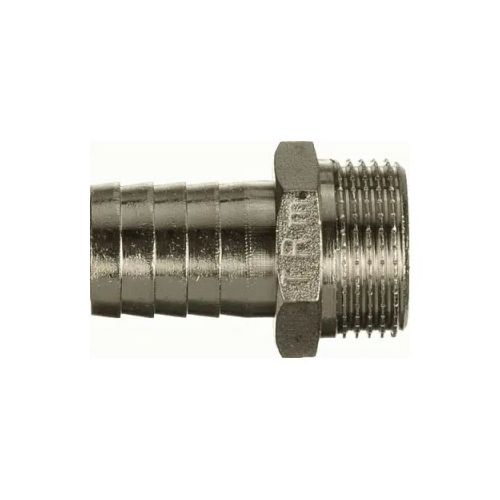 Переходник на шланг латунь/никель  3/4"(20 мм) наружная х 20 мм