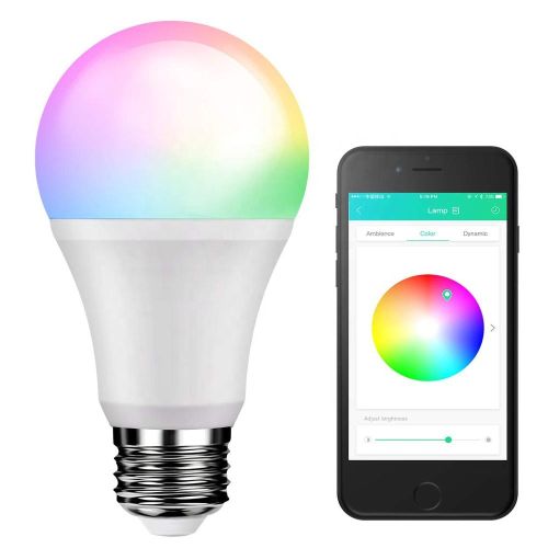Лампа светодиодная A60 10 Вт Е27 220В Smart WI-FI MultiColor Foton