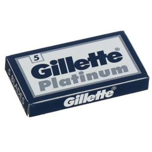 Лезвия Gillette Platinum классические двухсторонние