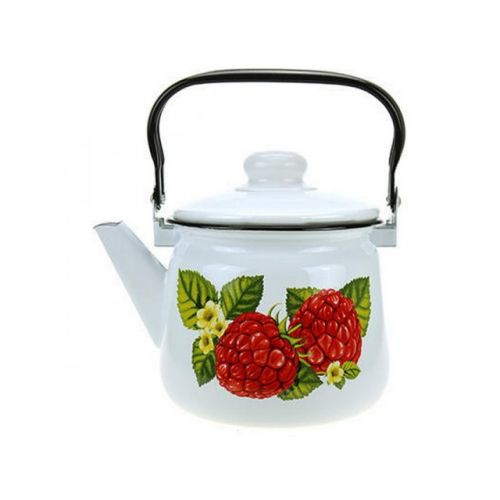 Чайник эмалированный 1,5л Малина