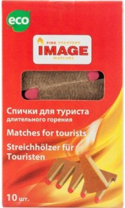 Спички туриста 10шт/уп, цена за уп, длительного горения Image